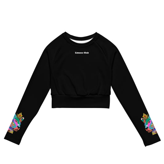 Maganda Gang L/S Head Lioness Crop Top