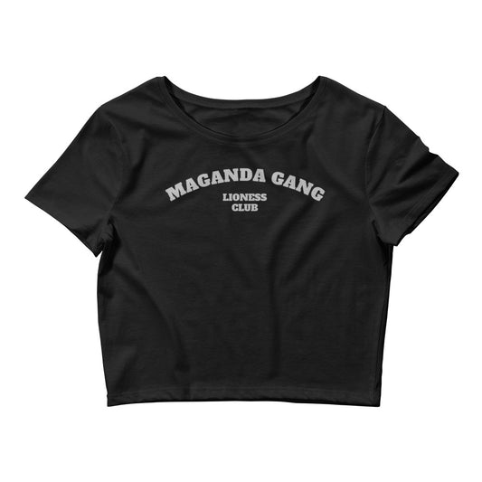 Arch Maganda Gang Lioness Club Crop Tee