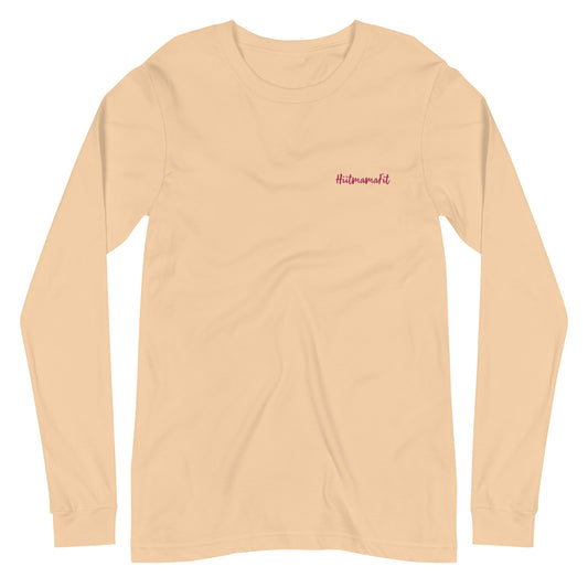 Hiitmamafit Left Breast Long Sleeve Tee